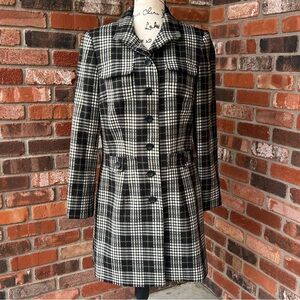 WORTHINGTON PLAID TRENCH COAT SIZE 10